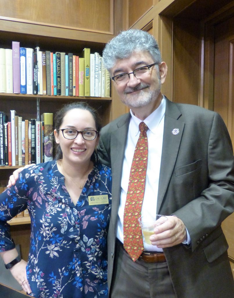 Prof. Olivier Moréteau and Christabelle Lefebvre